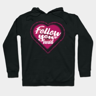 Three-dimensional love follow your heart T-shirt Hoodie